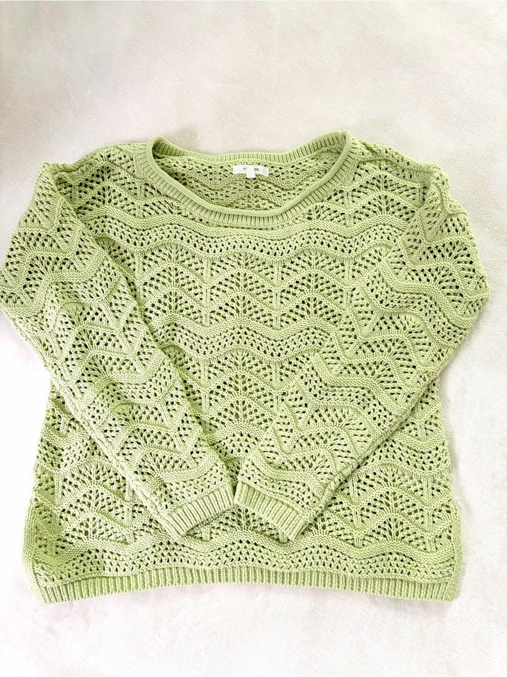 👗 BUNDLE of 2 Open-Knit Sweaters Size XS/S - Picture 2 of 3